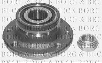BORG & BECK bwk1006 -  Комплект подшипника ступицы колеса